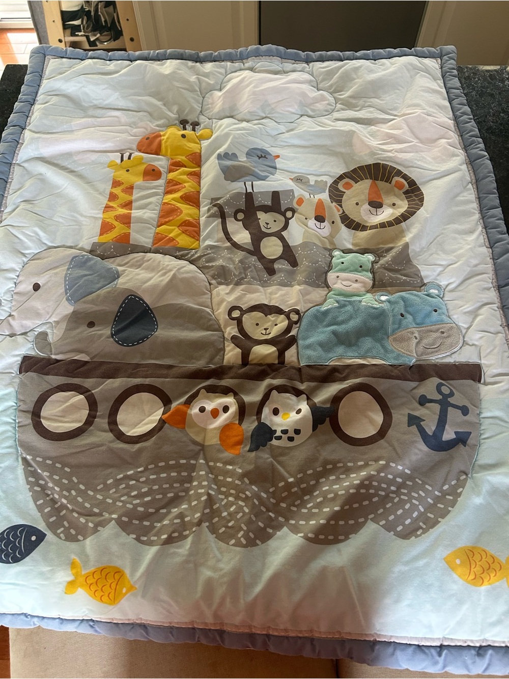 Lambs & Ivy Noah’s Ark 3pc Crib Set
